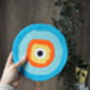 Vibrant Evil Eye Tufted Wall Art, thumbnail 6 of 7