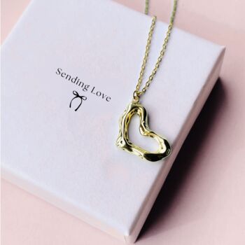 Heart Necklace Gift For Her, 4 of 4