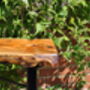 Handcrafted Yew Wood Bench Seat, thumbnail 2 of 8