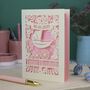 Papercut Vintage Pram Baby Card, thumbnail 2 of 8