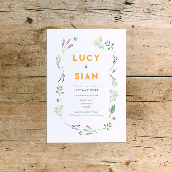 Herb Garden Wedding Stationery Collection, 4 of 11