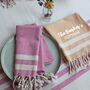 Personalised Cotton Tea Towel And Tablecloth, thumbnail 8 of 12
