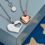 My Heart Sterling Silver Mummy And Me Necklace Set, thumbnail 1 of 3