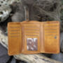 Artisan Range Woman's Large Tan Leather Purse Rfid Safe, thumbnail 7 of 8