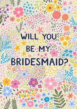 Will You Be My Bridesmaid Card, Bridesmaid Proposal, 3 of 3