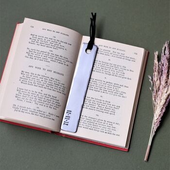 Personalised Iron Bookmark For 6th Anniversary, 10 of 12