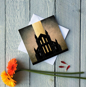 Hexham Abbey Greetings Card, 2 of 2