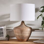 Clifford Textured Mango Wood Table Lamp, thumbnail 1 of 7