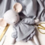 Handmade Heirloom Mouse Toy, thumbnail 10 of 12