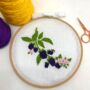 Blackberry Embroidery Kit, thumbnail 1 of 12