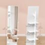 Full Length Mirror Standing Rotatable Body Mirror, thumbnail 2 of 7