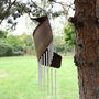 Handmade Natural Coconut Leaf Wind Chime, thumbnail 3 of 7
