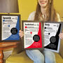 Personalised 90th Birthday Gift Birth Year Print For Football Fans, thumbnail 2 of 11