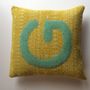 Handmade Nursery Personalised Letter Cushion Soft Wool, thumbnail 8 of 12