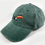 Vintage Toucan Embroidered Washed Cotton Hat, thumbnail 1 of 8