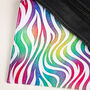 Disabled Blue Badge Parking Permit Wallet In Tiger Rainbow, thumbnail 5 of 11