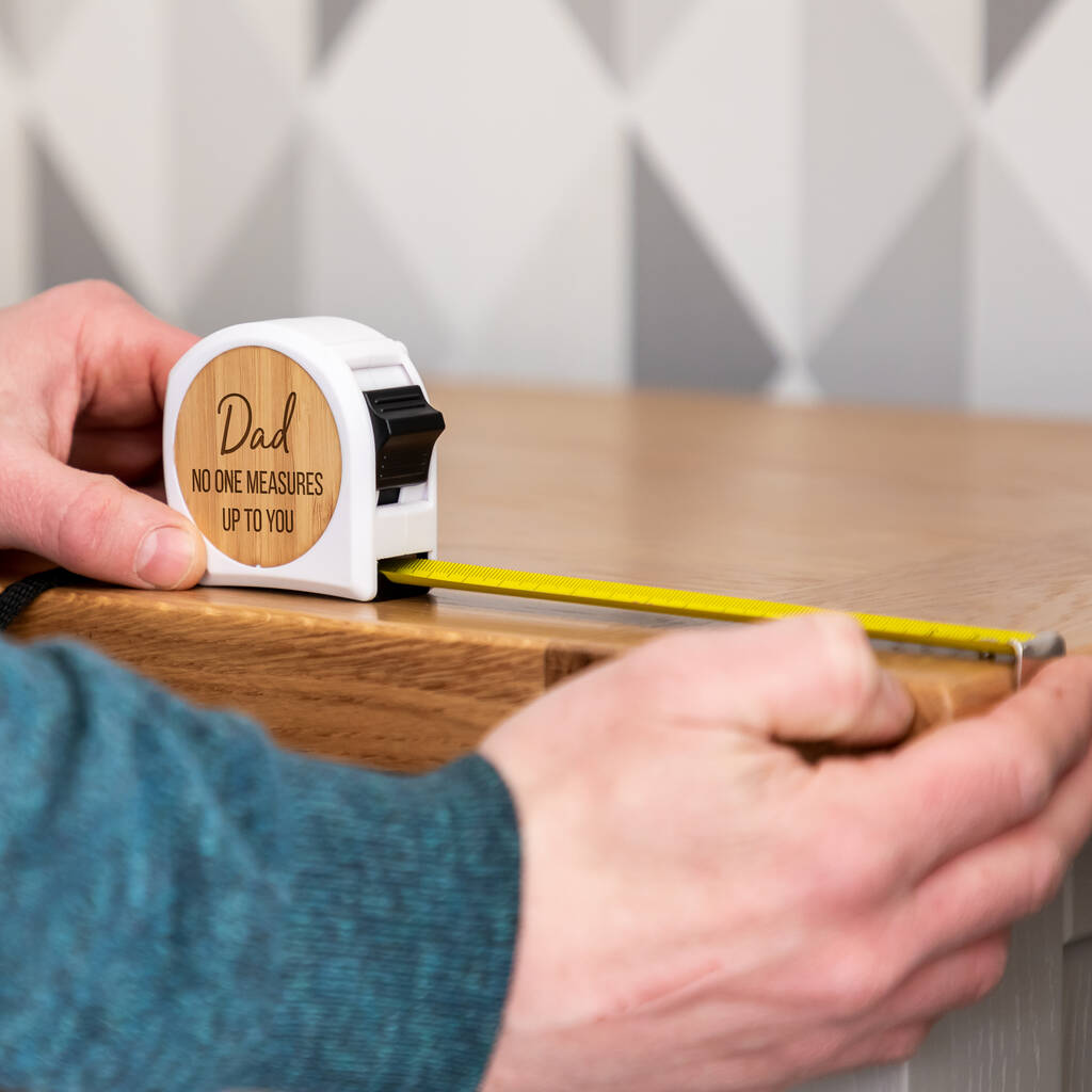 Personalised Tape Measure No One Measures Up To You By Mirrorin   Original Personalised Tape Measure No One Measures Up To You 