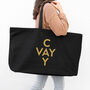Giant Oversized Holiday Weekend 'Vaycay' Tote Bag, thumbnail 1 of 2