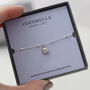 Silver Nugget Of Love Bracelet, thumbnail 1 of 4