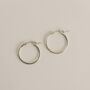 Rae | Gold Fill Or Sterling Silver Hinged Hoop Earrings, thumbnail 5 of 12