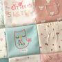 Baby Clothes Memory Blanket Made From Baby Clothes, thumbnail 10 of 12