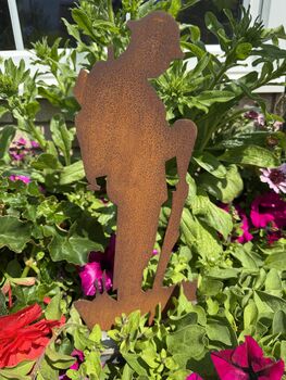 Remembrance Lest We Forget Soldier Garden Decoration , Statue , Sign , Ornament , Feature, 9 of 12