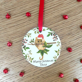 Dormouse Christmas Decoration, 6 of 7