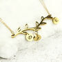 Personalised Family Tree Initials Necklace, Silver Or Gold Tone, thumbnail 12 of 12