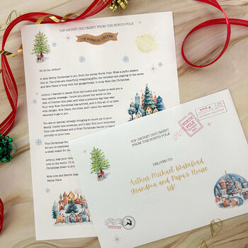 First Christmas Personalised Letter From Santa, 2 of 10