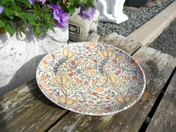 Large Cup And Saucer In William Morris Flora Design, 3 of 8