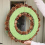 Festive Follies Deluxe Pinecone Christmas Wreath, thumbnail 5 of 6