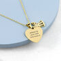 Personalised Guardian Angel Necklace, thumbnail 3 of 8