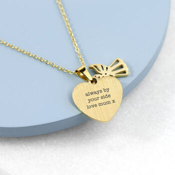 Personalised Guardian Angel Necklace, 3 of 8