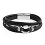 Personalised Men's Mayfair Leather Bracelet, thumbnail 8 of 8