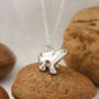 Personalised Tiny Polar Bear Necklace, thumbnail 1 of 11