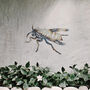 Wasp Metal Wall Art For Garden Decor And Nature Lovers, thumbnail 9 of 10