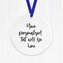 Personalised Leicester City Ornament, thumbnail 4 of 4