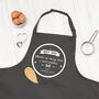 Personalised Best Dad Father's Day Apron, thumbnail 1 of 5