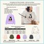 Cosy Cats And Wine Sweatshirt – Jumper For Cat Lovers, thumbnail 4 of 4