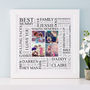 Personalised Mummy And Me Memories Photo Word Art, thumbnail 10 of 11