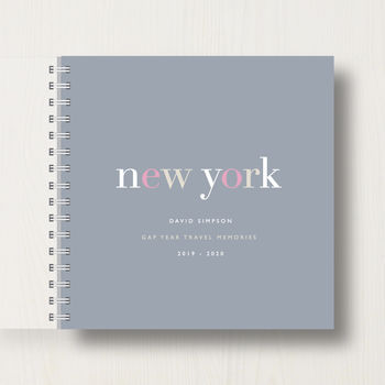 Personalised Travel Or Holiday Memory Book, 9 of 12