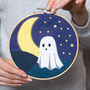 Ghost Halloween Embroidery Beginners Kit, thumbnail 2 of 6