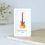 Miniature Guitar Personalised Wall Art Gift, thumbnail 2 of 6