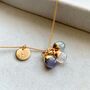 Family Multiple Birthstone Necklace, thumbnail 3 of 12