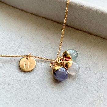 Family Multiple Birthstone Necklace, 3 of 12