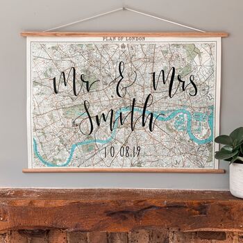 Personalised Map Of London, 9 of 10