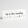 Personalised Christmas Tree Wooden Mantel Decoration, thumbnail 4 of 5