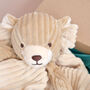New Baby Gift Set With Teddy Comforter And Bootees, thumbnail 2 of 7
