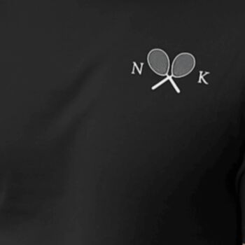 Personalised Unisex Tennis T Shirt, 2 of 5
