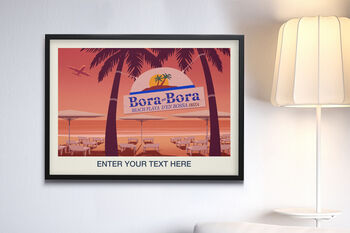 Personalised Bora Bora Nightclub Poster, 3 of 6